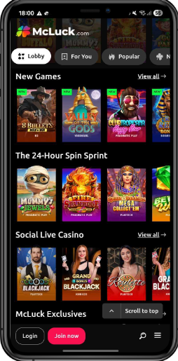Mcluck top Google Pay Casino