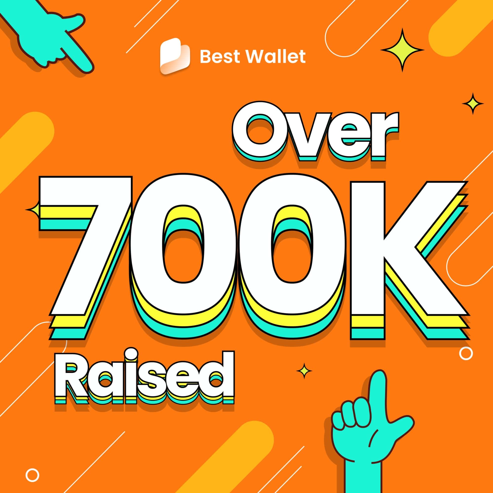 over 700k raised best wallet