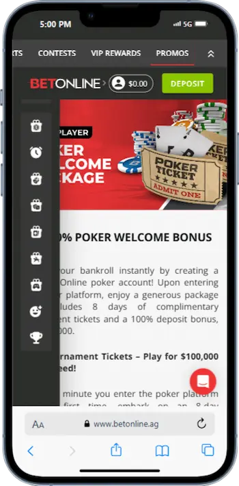 BetOnline Promo Code