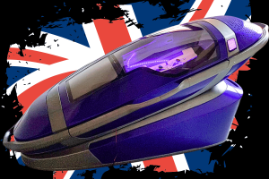 Doctor plans to bring Sarco 'death pods' to U.K. if assisted dying law changes. Image of a futuristic purple Sarco 'death pod' set against a stylized Union Jack background, symbolizing its potential arrival in the U.K