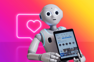 Meta uses AI to detect underage Instagram users and apply teen accounts. AI robot checks Instagram profile