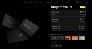 Tangem wallets Black Friday offer