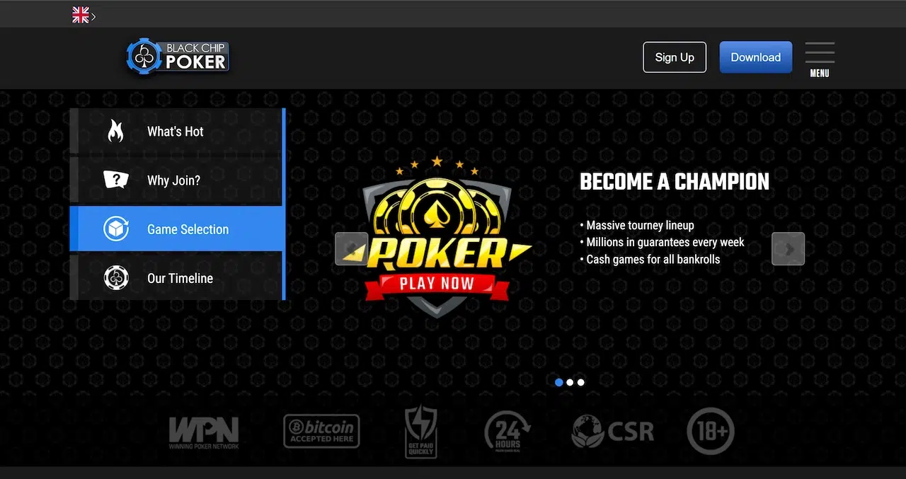 Black Chip Poker Review - Exclusive Rakeback & Bonus 2025