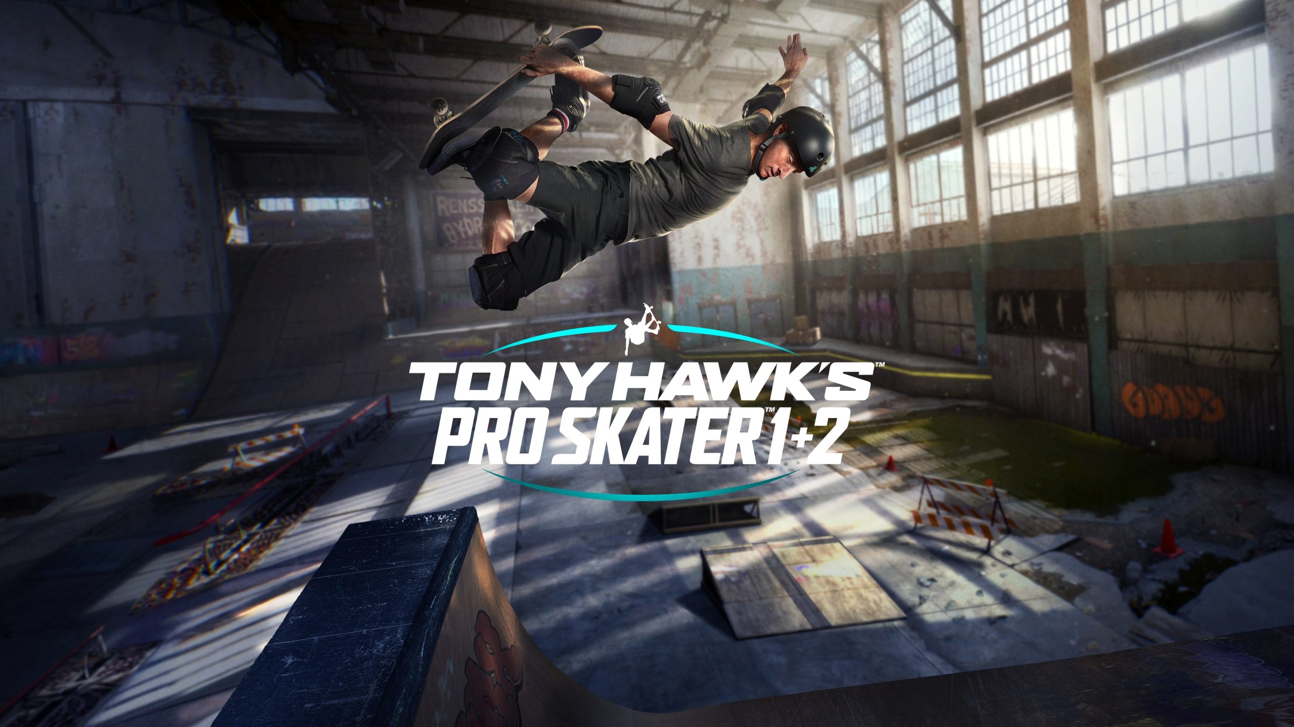 Key art from Tony Hawk’s Pro Skater 1+2