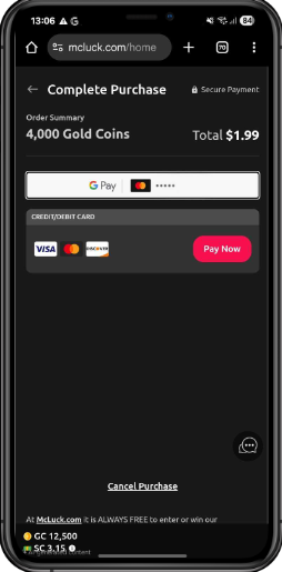 Select Google Pay