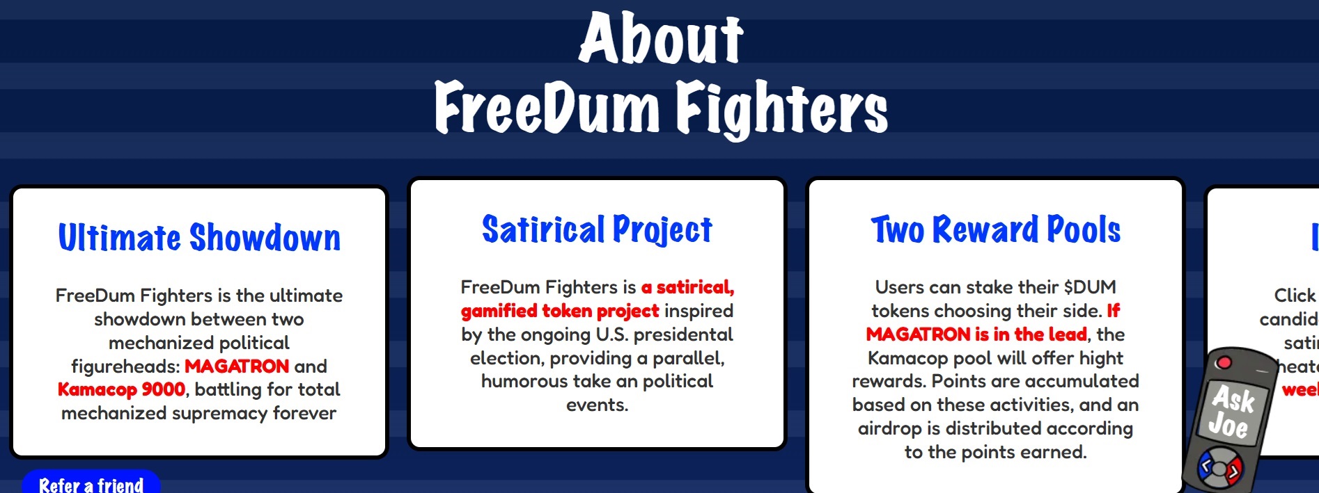 FreeDum Fighters Presale