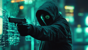 AI image to represent targeted crypto robbery / A Ukrainian man was the victim of a targeted crypto attack in Thailand, when he was forced to hand over 250,000 USDT.