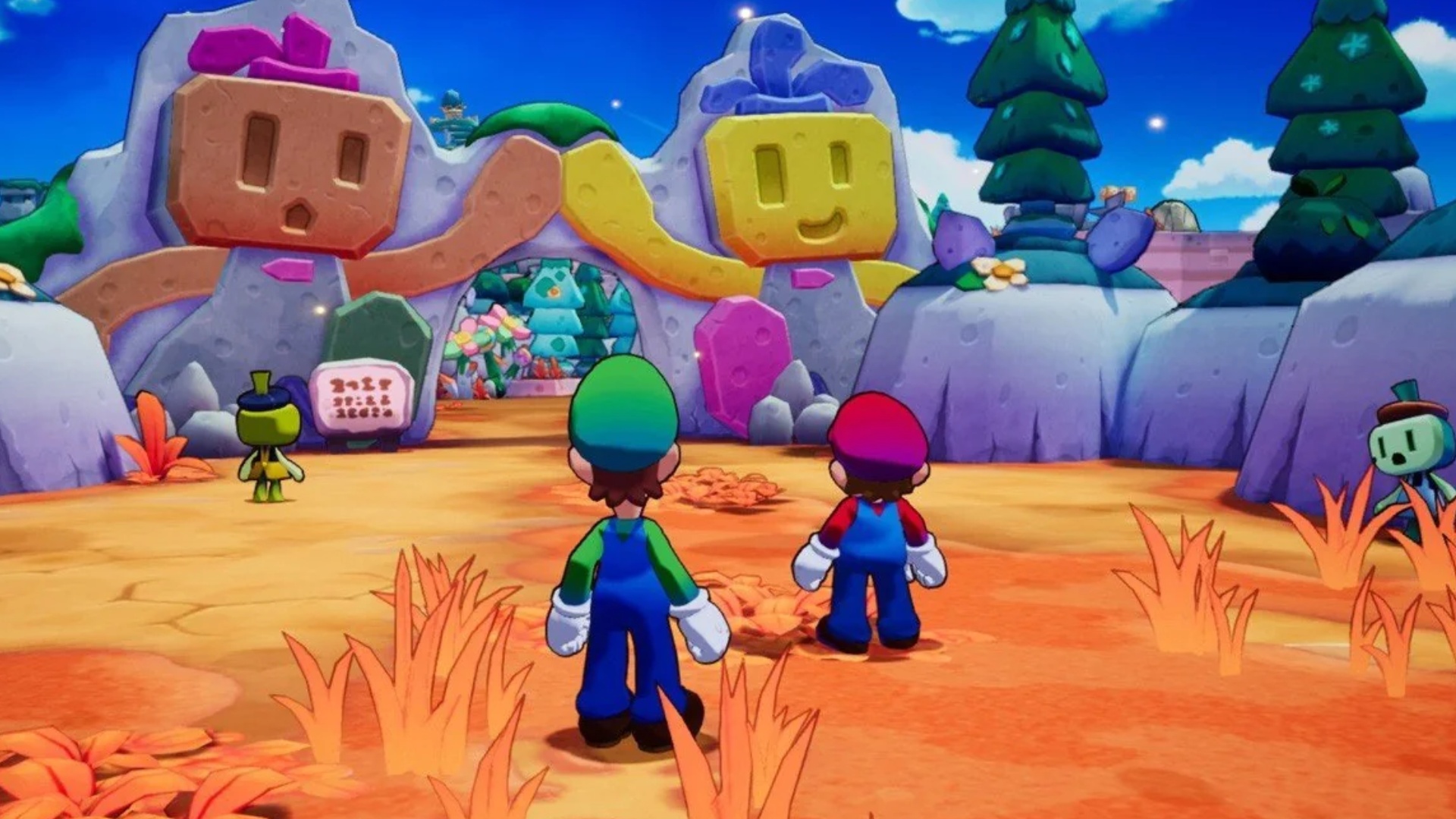 Is Mario &amp; Luigi: Brothership a co-op game?