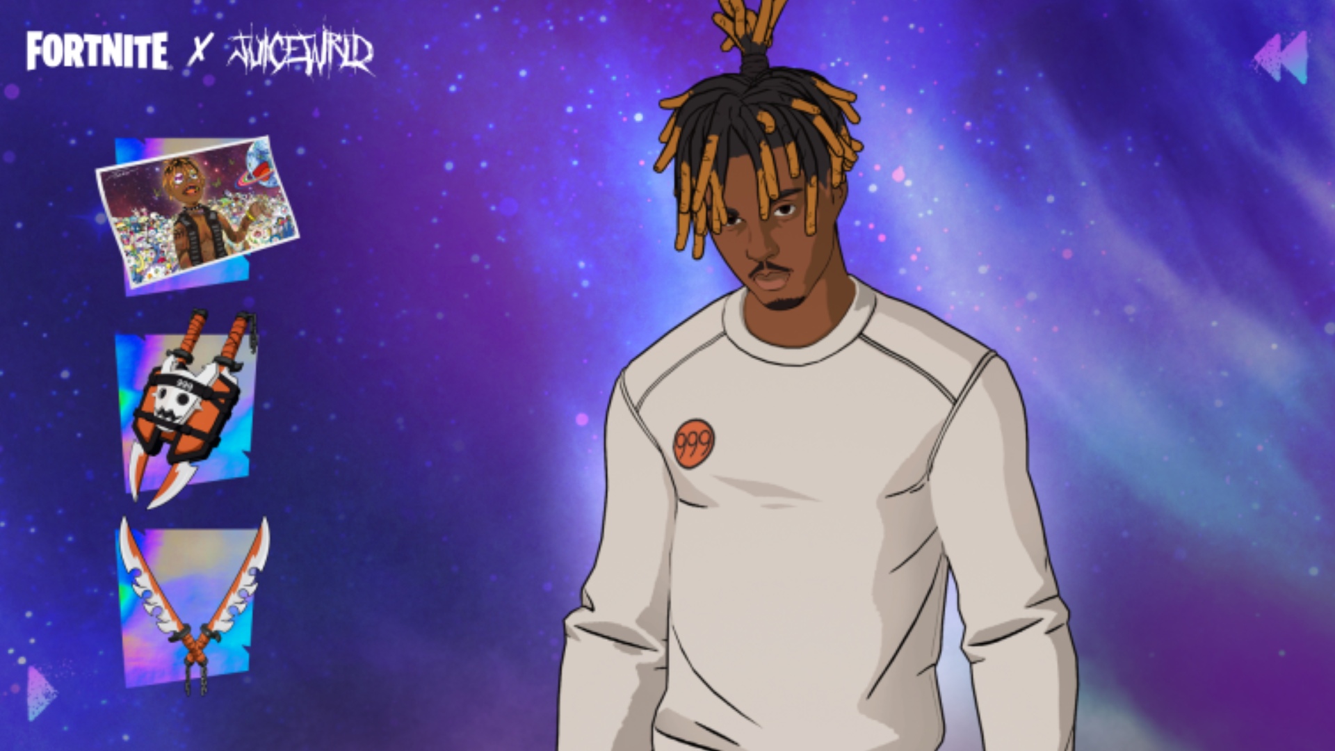 juice wrld fortnite skin bundle