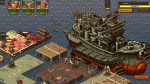 A screenshot from Metal Slug Tactics