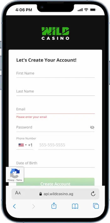 Create an Account