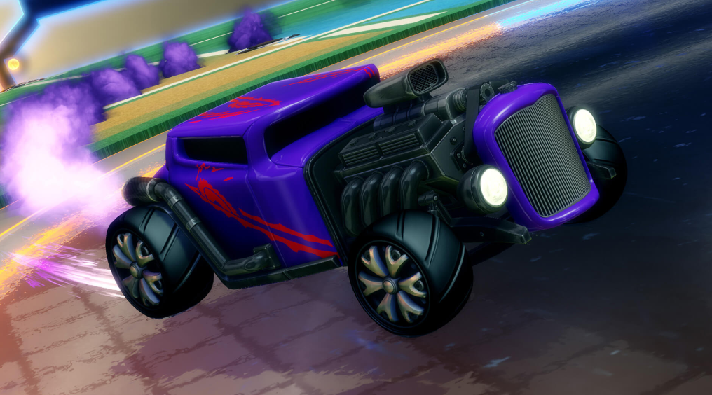 Customizable vehicle in Rocket League 