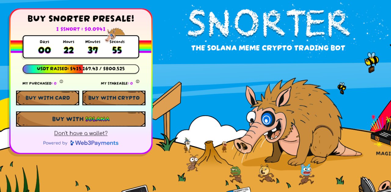 Snorter Bot Presale