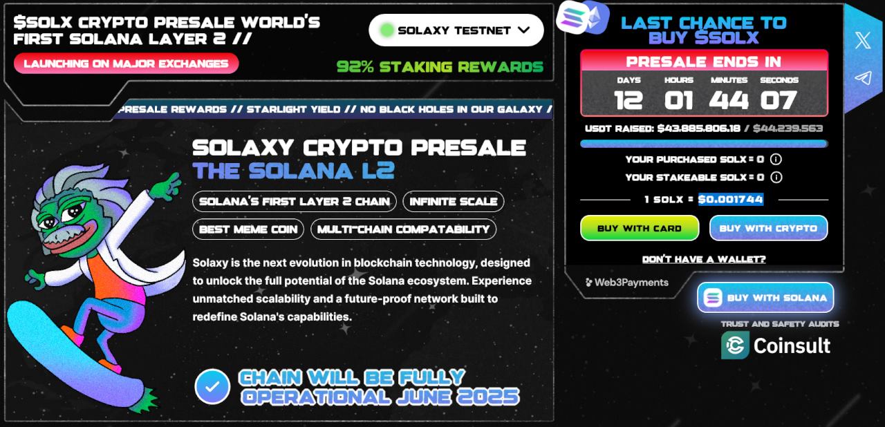 Solaxy Presale