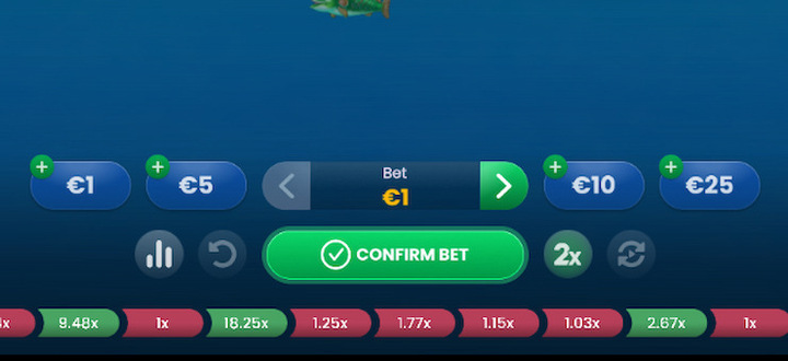 Big Bass Crash Online Game Settings