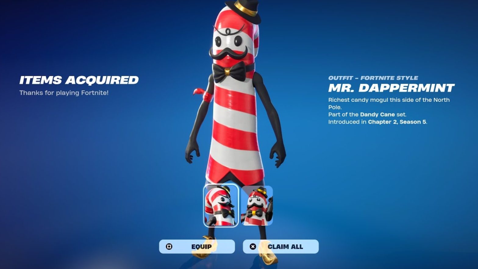 How to get Mr. Dappermint skin in Fortnite fast and free