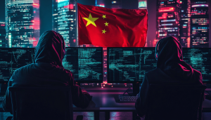 AI image to represent Chinese hackers / Salt Typoon said to be responsible for major attack on US telcos as users warned to avoid text messages.