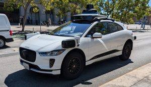 AI powered image of a Waymo robotaxi / Waymo has announced its next location will be Miami.