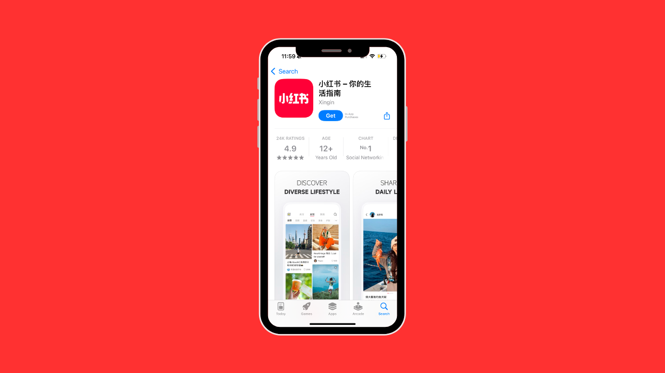 RedNote app soars to top of US charts as TikTok ban looms