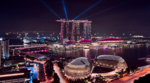 Nightscape image of Singapore / Singapore becomes latest nation to take action against prediction platform Polymarket.