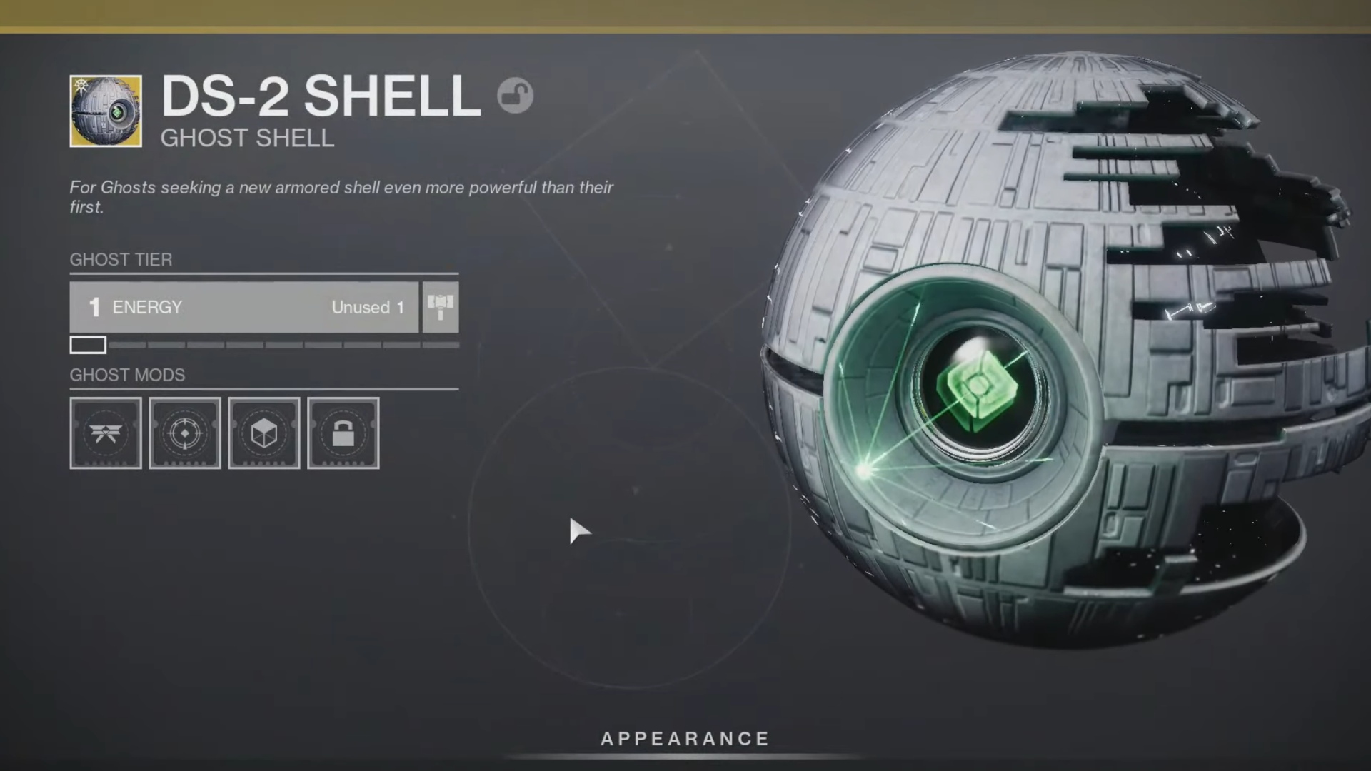 destiny 2 star wars death star ghost shell