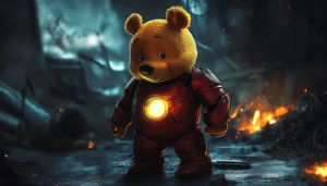 Winnie the Pooh as a Marvel hero