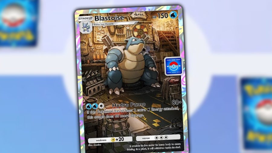 pokemon tcg pocket blastoise drop event