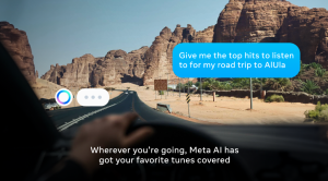 Screenshot from Meta information for the launch of Meta AI in the Middle East and North Africa.