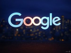 AI powered image to represent Google / Google makes AI breakthrough for scientists.