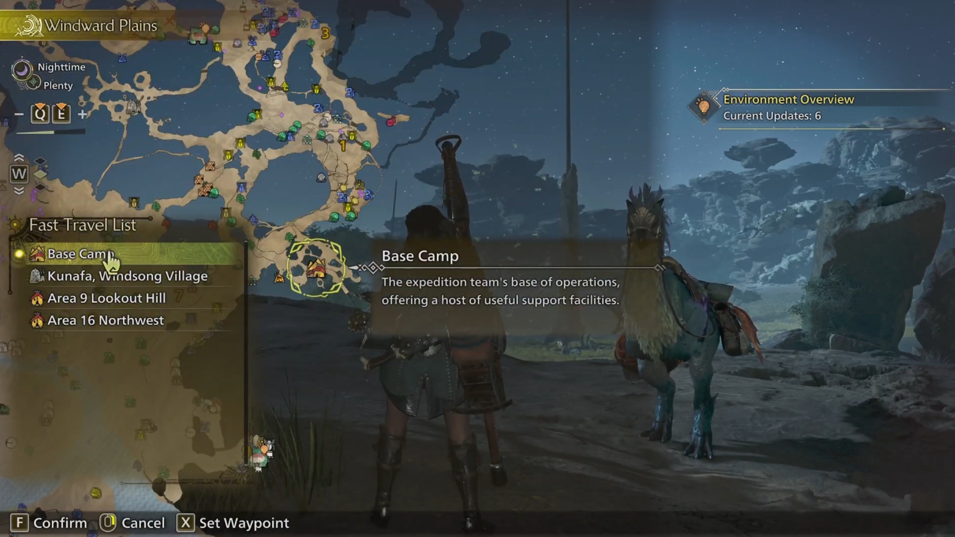 how to fast travel monster hunter wilds