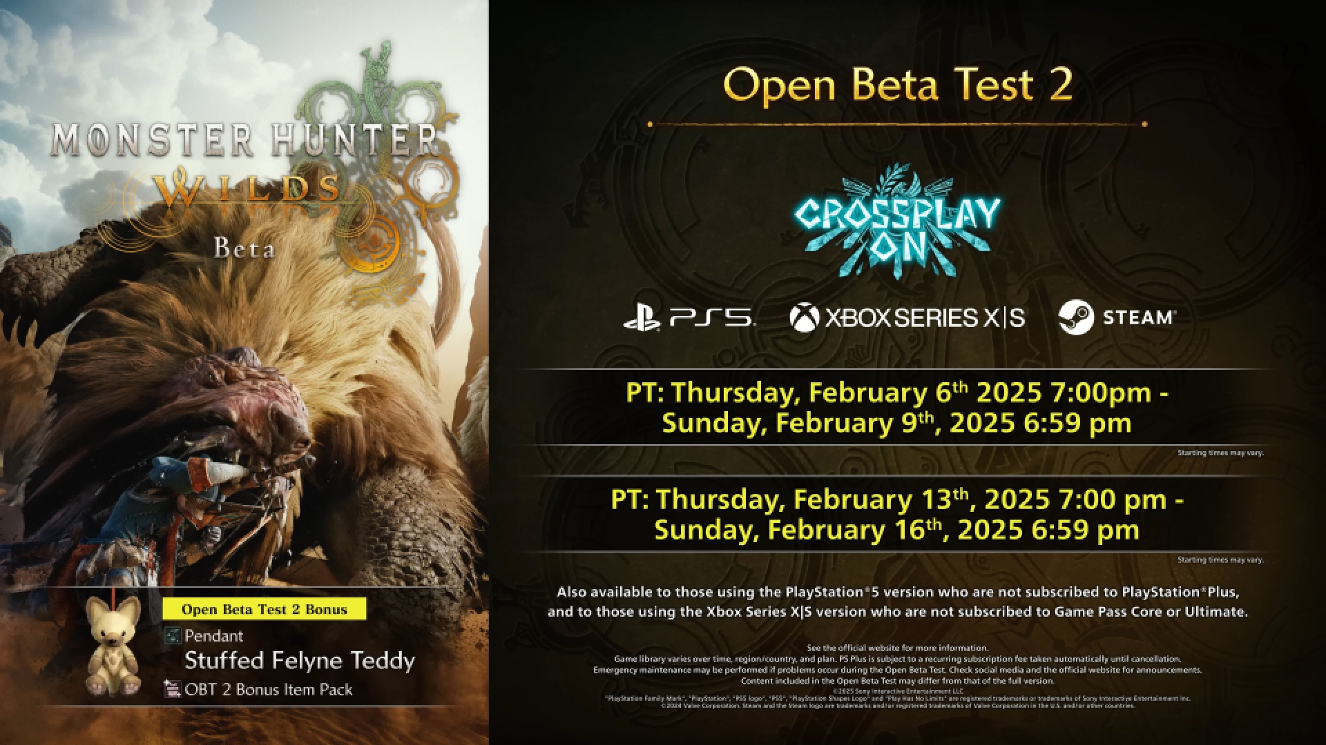 monster hunter wilds beta test 2 details