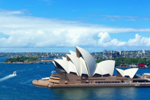 AFL 'struggles to detect insider betting' amid rising integrity concerns - report. Sydney Opera House on water.