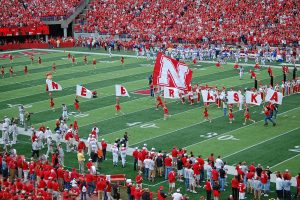 Nebraska Cornhuskers at play