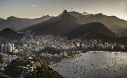 Rio de Janeiro, Brazil landscape view.