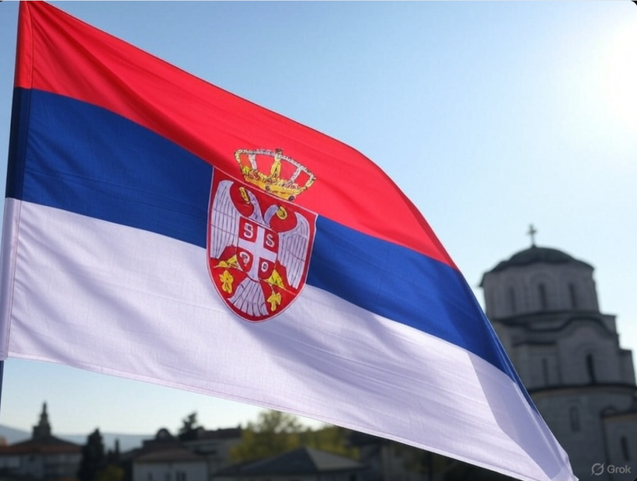 AI image to represent the Serbian flag / Bet365 confirms arrival into Serbian market.