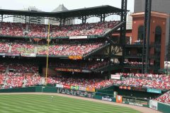 Busch Stadium close-up of the stands.