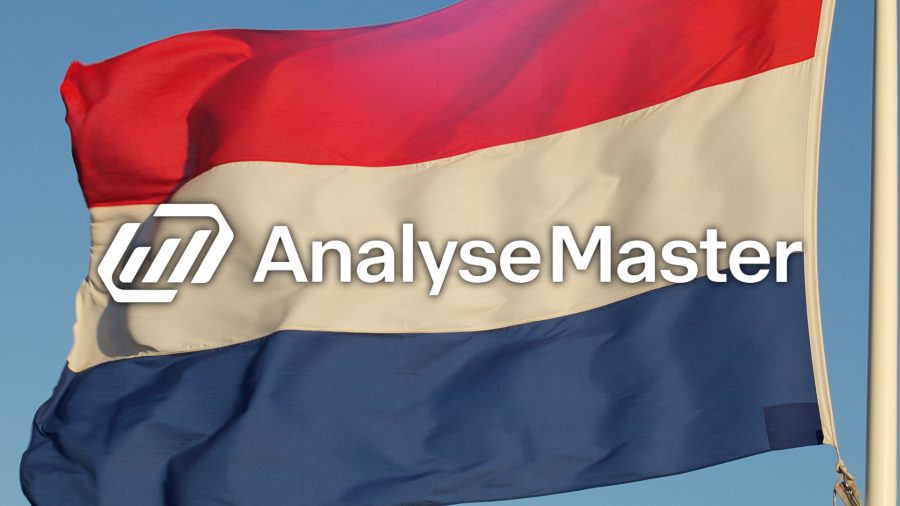 analyse master logo over dutch flag