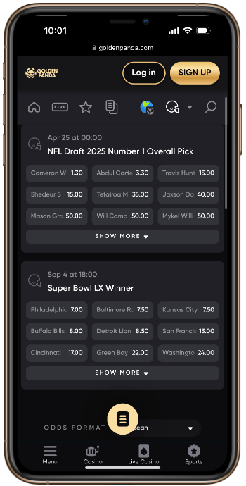 GoldenPanda CFL Betting