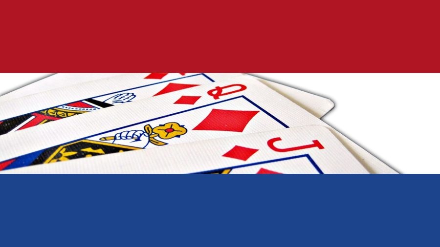 dutch flag with poker in it