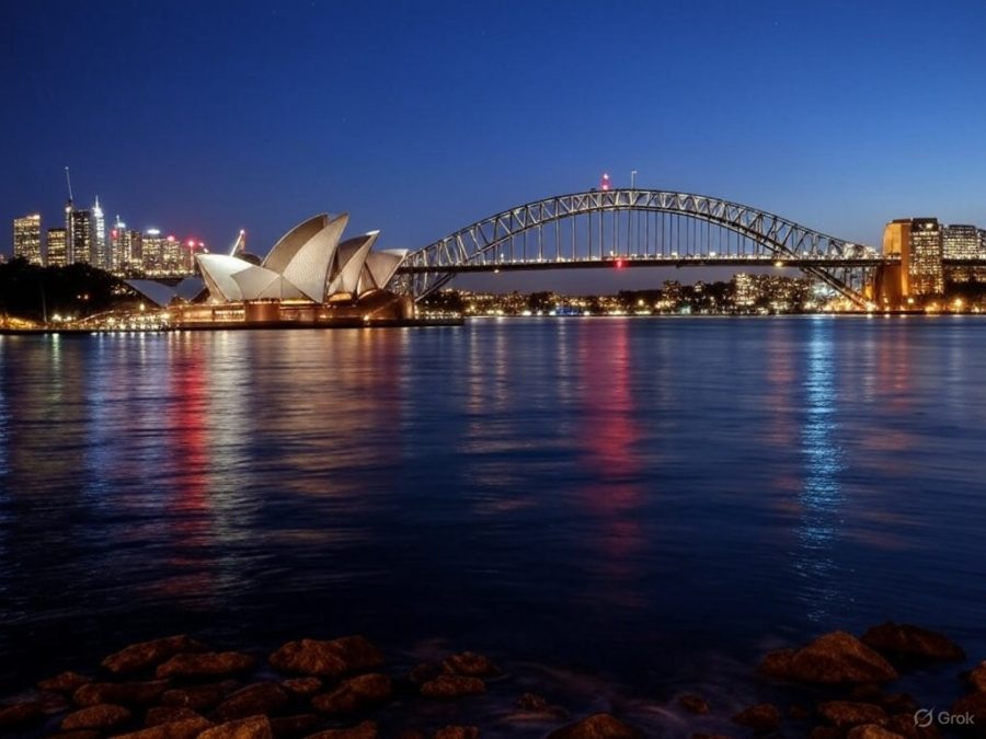 AI image to depict Sydney, Australia / Star Entertainment's Sydney casino has its license suspension extended until September.