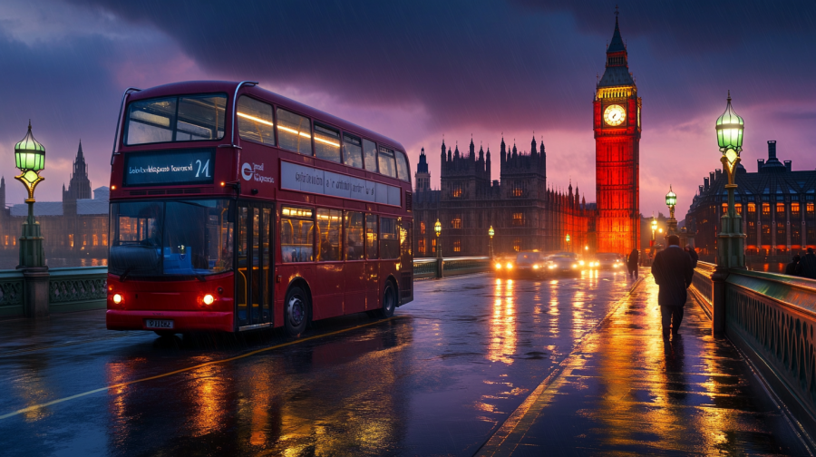AI image to represent London and the UK / UK Gambling Commission launches new consultation on deposit limits.