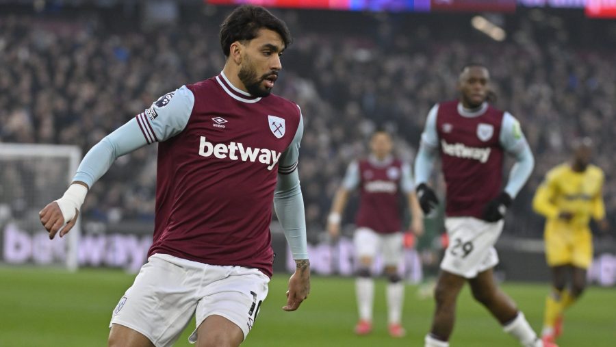 Official image of West Ham United soccer player Lucas Paqueta / Lucas Paqueta faces the threat of a lifetime ban over betting breach charges issued against the Brazilian international.