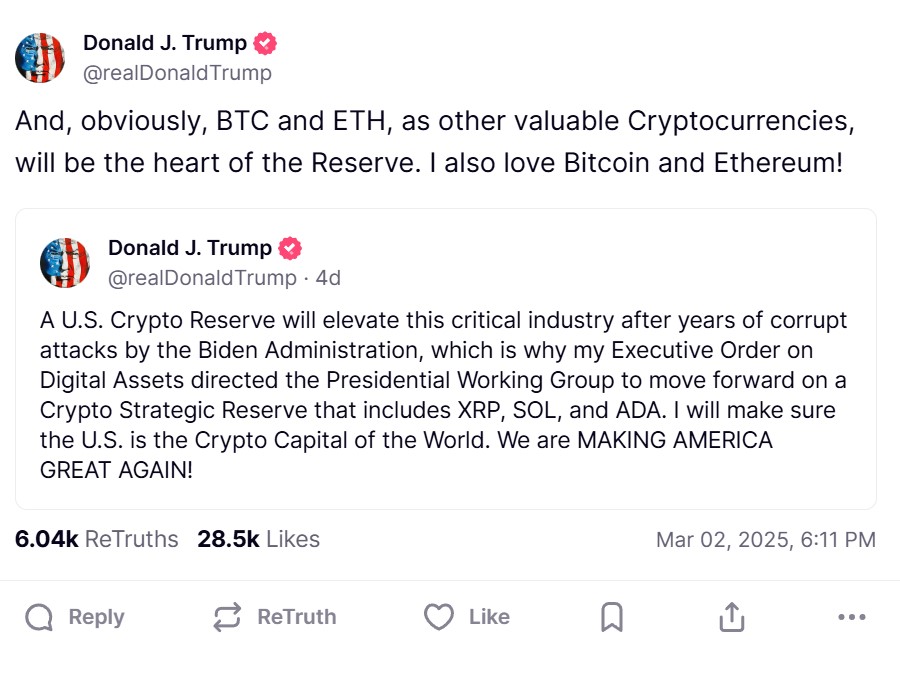 trump truth social