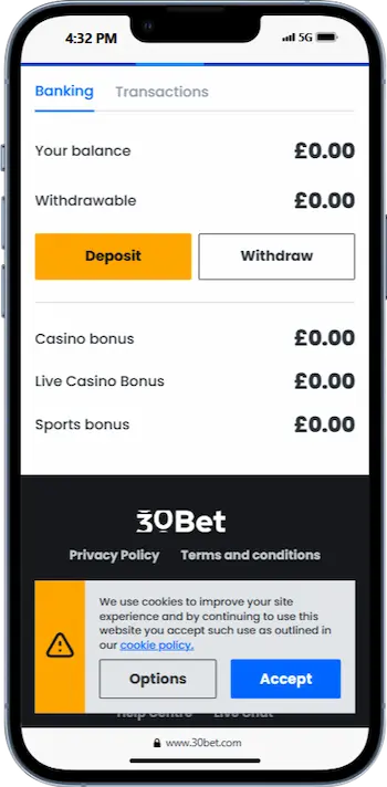 30bet review