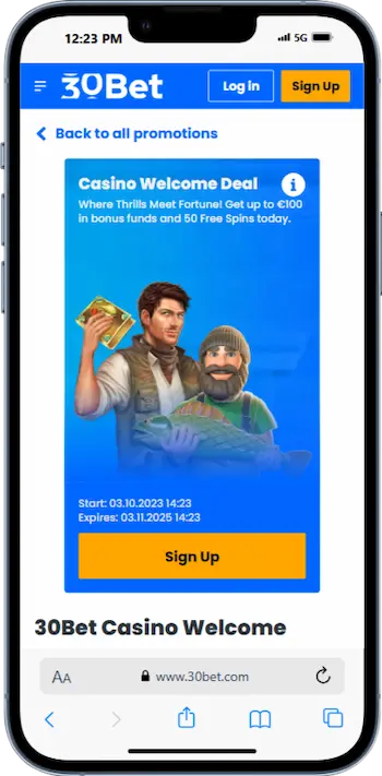 30bet review