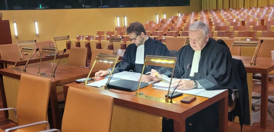 CJEU regulators and judges in auditorium