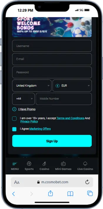 Cosmobet Review