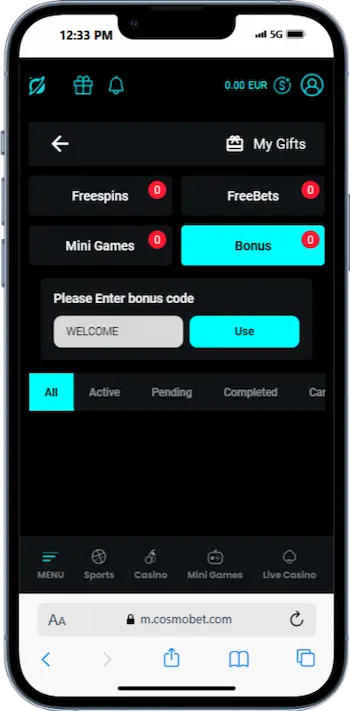 Cosmobet Review