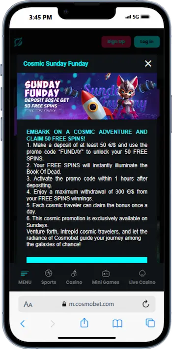 Cosmobet Review