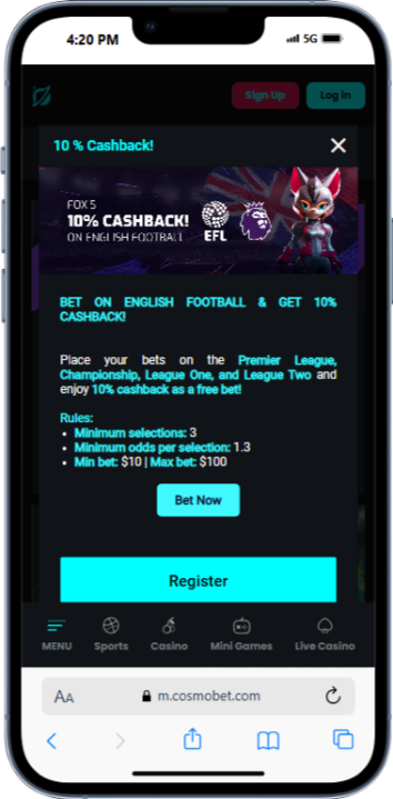 Cosmobet Review